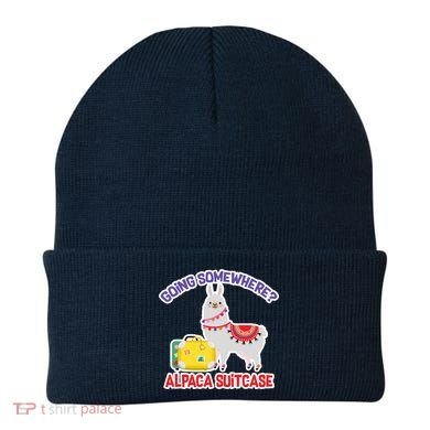 Going Somewhere Alpaca Suitcase Beanie