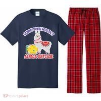 Going Somewhere Alpaca Suitcase Pajama Set thumb 0