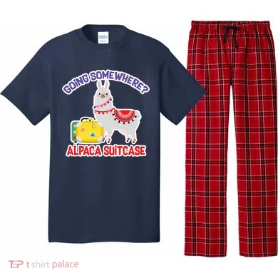 Going Somewhere Alpaca Suitcase Pajama Set
