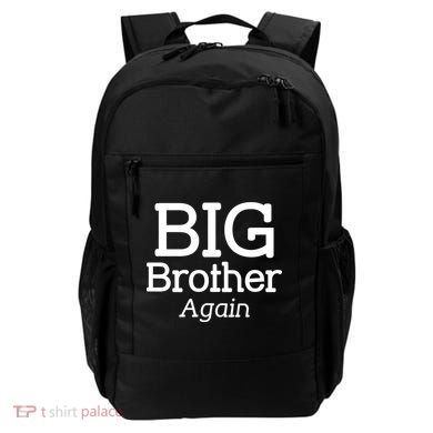 Going to be a Big Brother. Again! Backpack