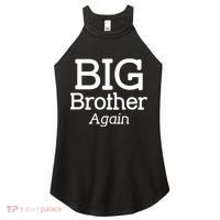 Going to be a Big Brother. Again! Women's Perfect Tri Rocker Tank thumb 0