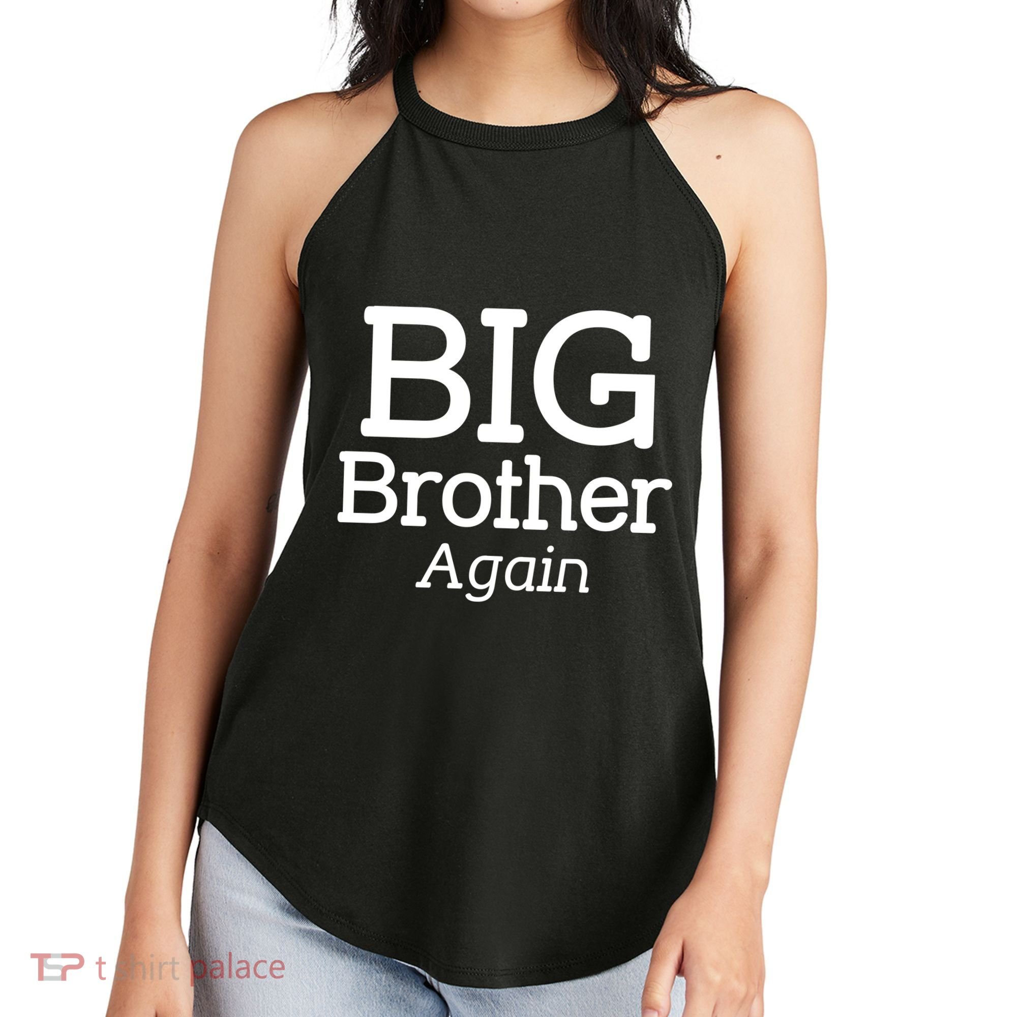 Going to be a Big Brother. Again! Women's Perfect Tri Rocker Tank