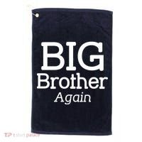 Going to be a Big Brother. Again! Golf Towel thumb 0