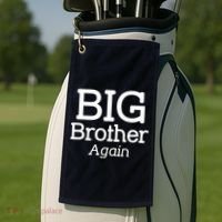 Going to be a Big Brother. Again! Golf Towel thumb 2