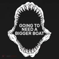 Going To Need A Bigger Boat Doggie Tank thumb 4