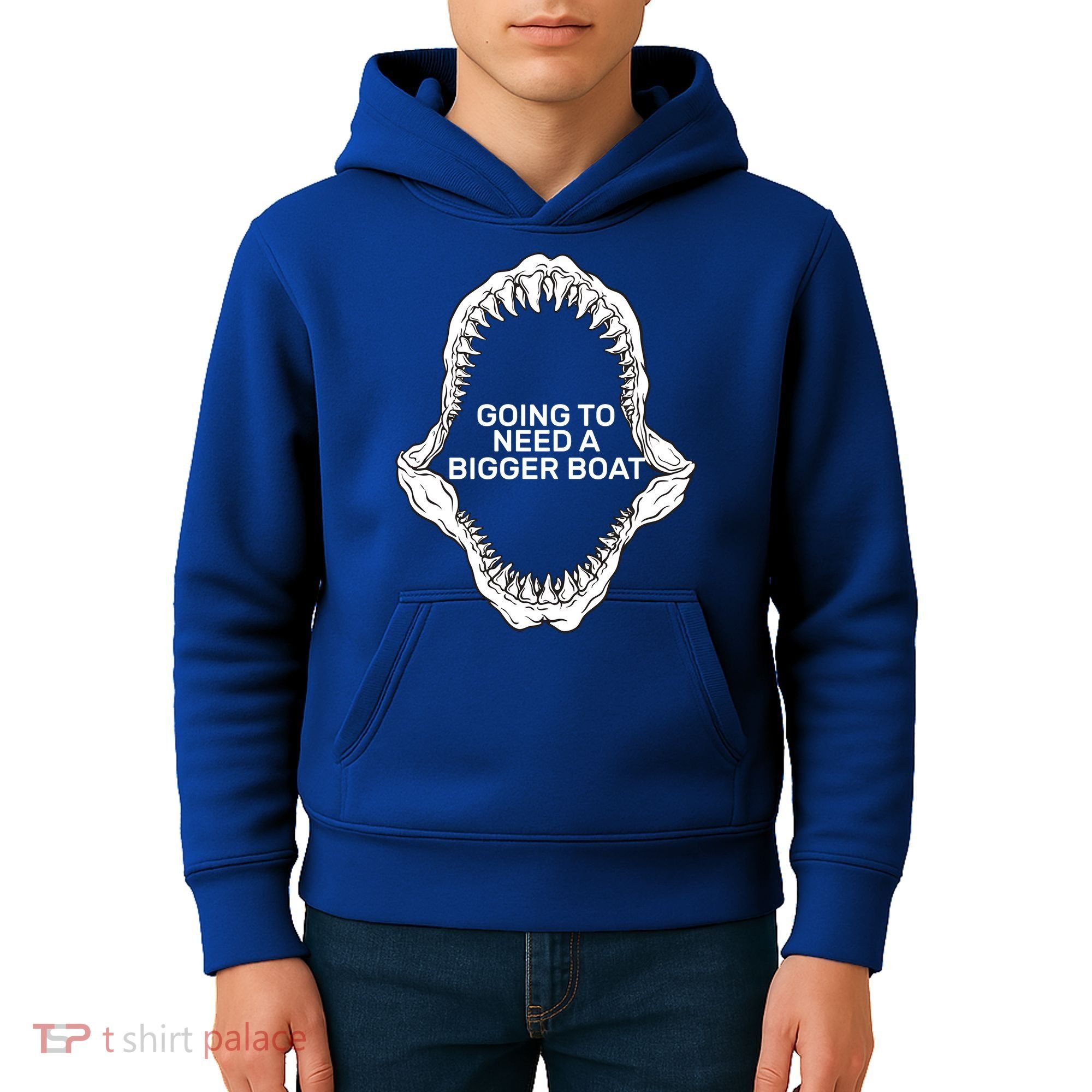Going To Need A Bigger Boat Kids Hoodie
