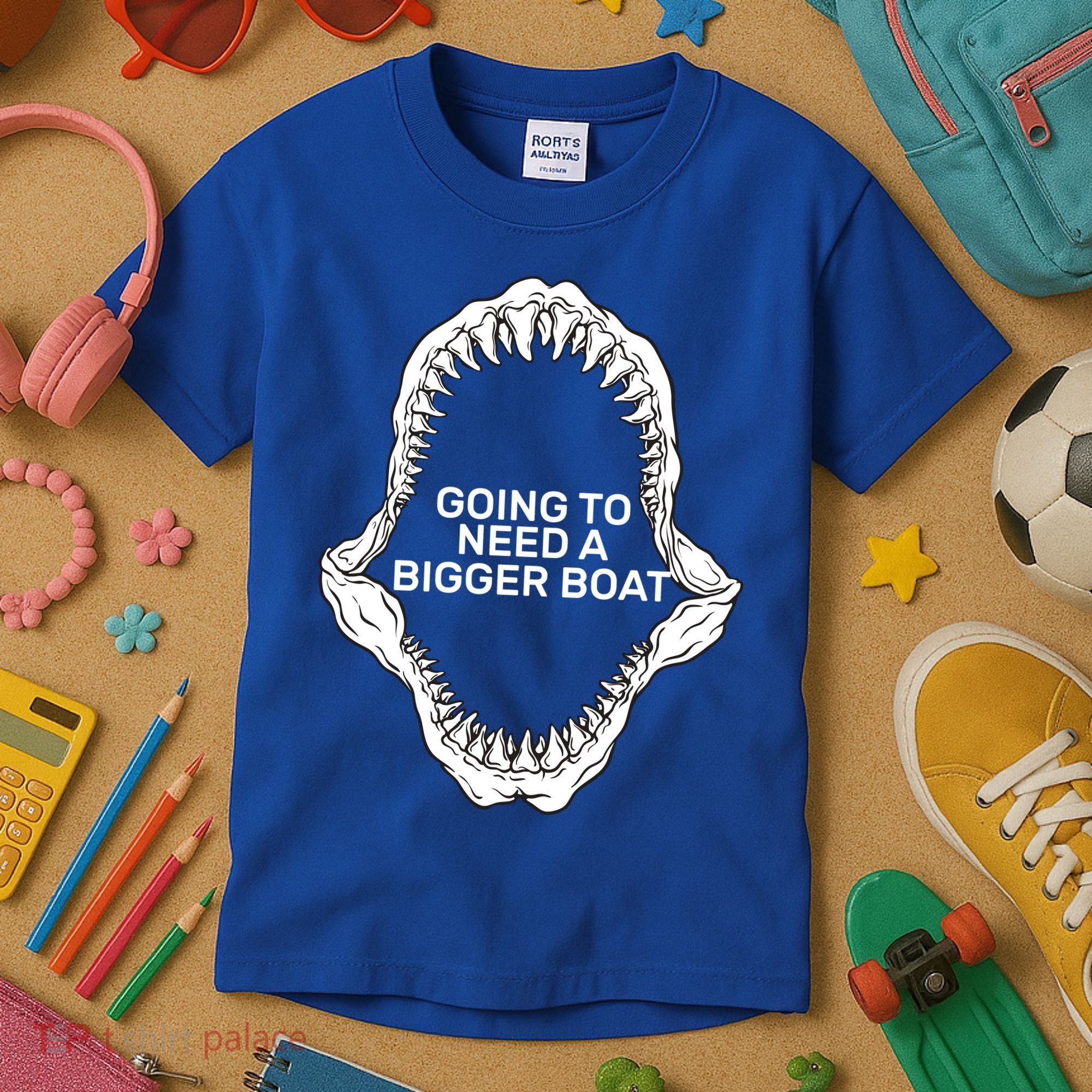 Going To Need A Bigger Boat Kids T-Shirt