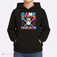 Game On Kindergarten Baseball Students Teachers Kids Hoodie thumb 2
