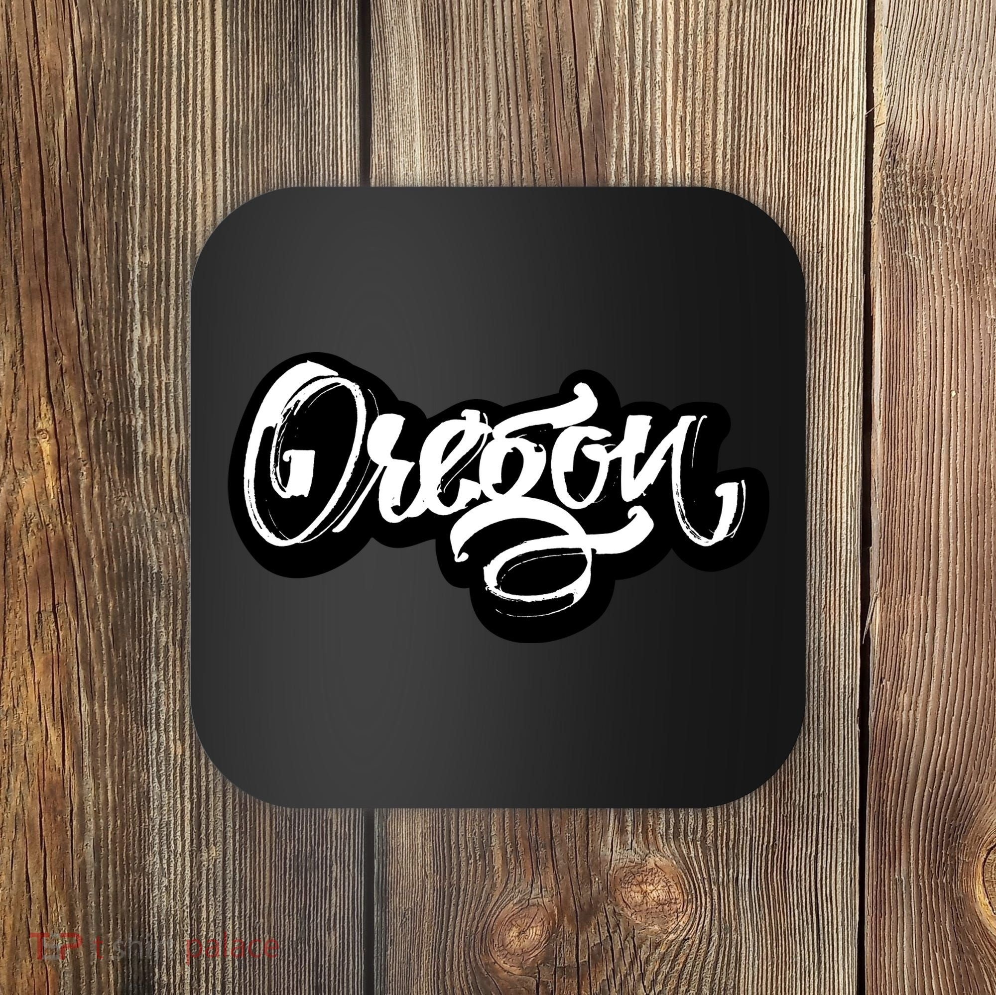 Graffiti Oregon Logo Coaster