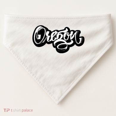 Graffiti Oregon Logo USA-Made Doggie Bandana