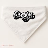 Graffiti Oregon Logo USA-Made Doggie Bandana thumb 0
