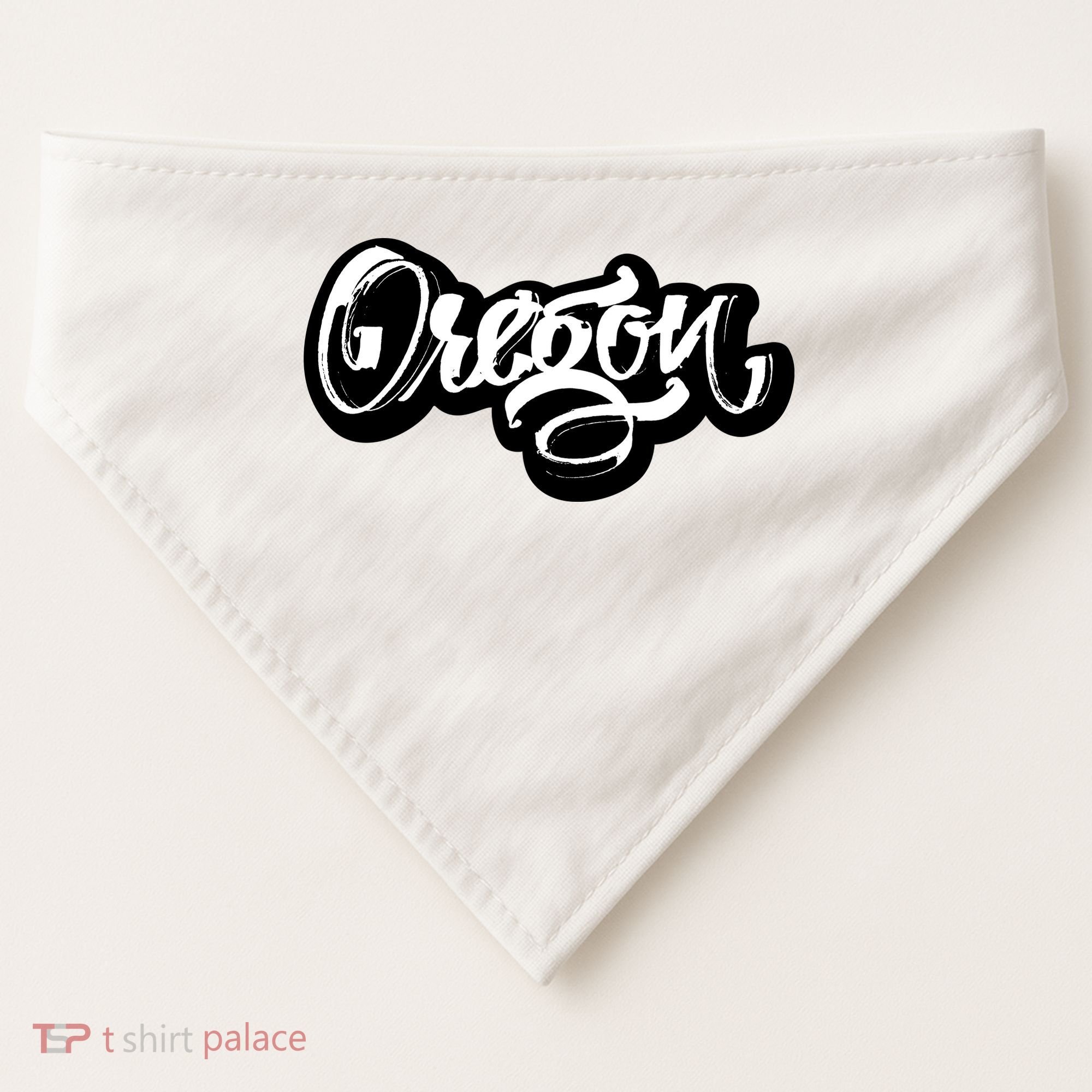 Graffiti Oregon Logo USA-Made Doggie Bandana