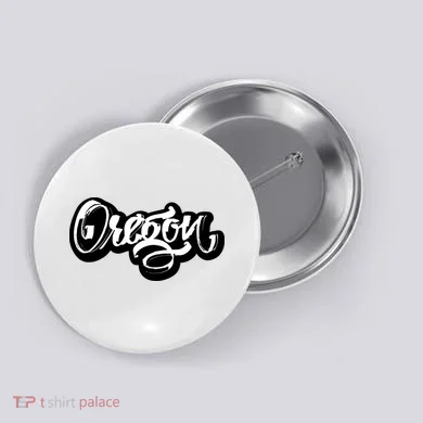 Graffiti Oregon Logo Button