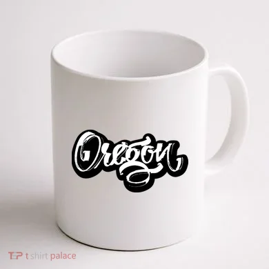 Graffiti Oregon Logo Coffee Mug back