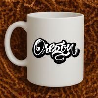 Graffiti Oregon Logo Coffee Mug thumb 2