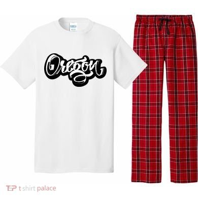 Graffiti Oregon Logo Pajama Set