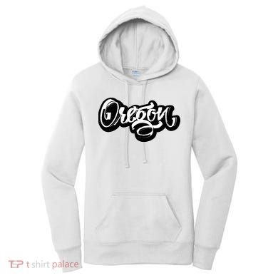 Graffiti Oregon Logo Women's Hoodie