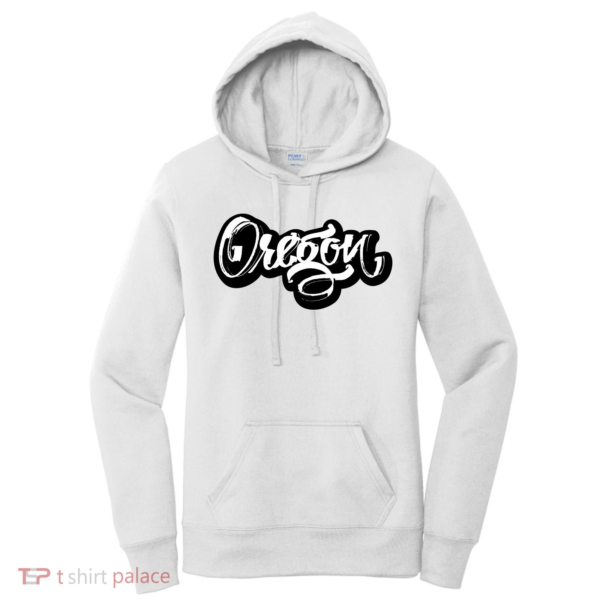 Graffiti Oregon Logo Women's Hoodie