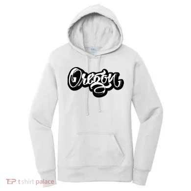 Graffiti Oregon Logo Women's Hoodie