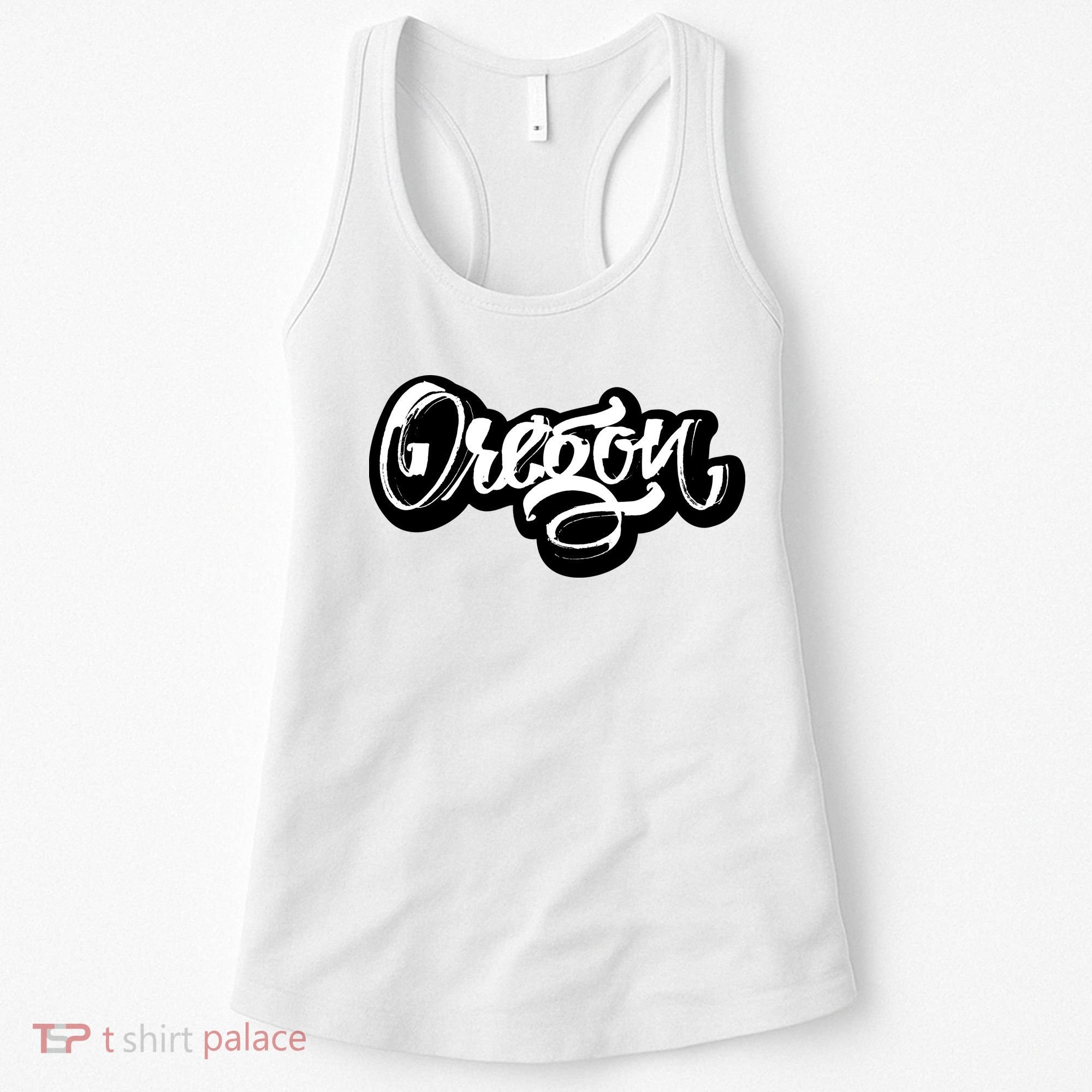 Graffiti Oregon Logo Women's Tank Top