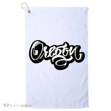 Graffiti Oregon Logo Golf Towel