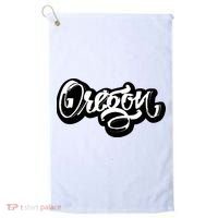 Graffiti Oregon Logo Golf Towel thumb 0