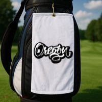 Graffiti Oregon Logo Golf Towel thumb 2
