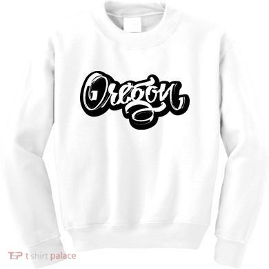 Graffiti Oregon Logo Kids Sweatshirt