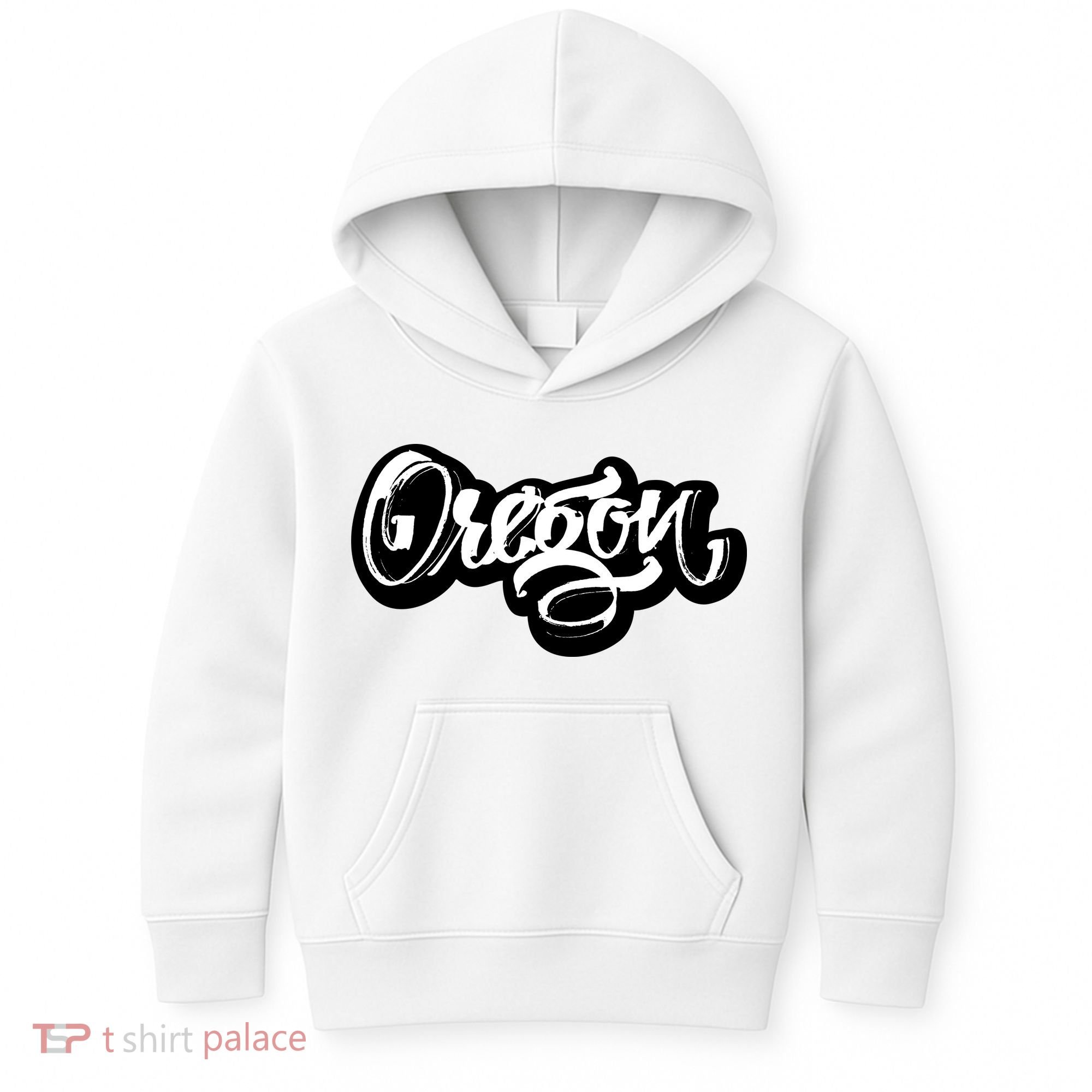Graffiti Oregon Logo Kids Hoodie