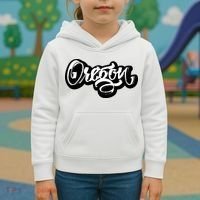 Graffiti Oregon Logo Kids Hoodie thumb 3