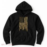 Gold American Flag Limited Addition  Hoodie thumb 0