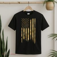 Gold American Flag Limited Addition  T-Shirt thumb 2
