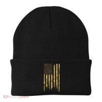 Gold American Flag Limited Addition  Beanie thumb 0