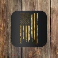 Gold American Flag Limited Addition  Coaster thumb 0