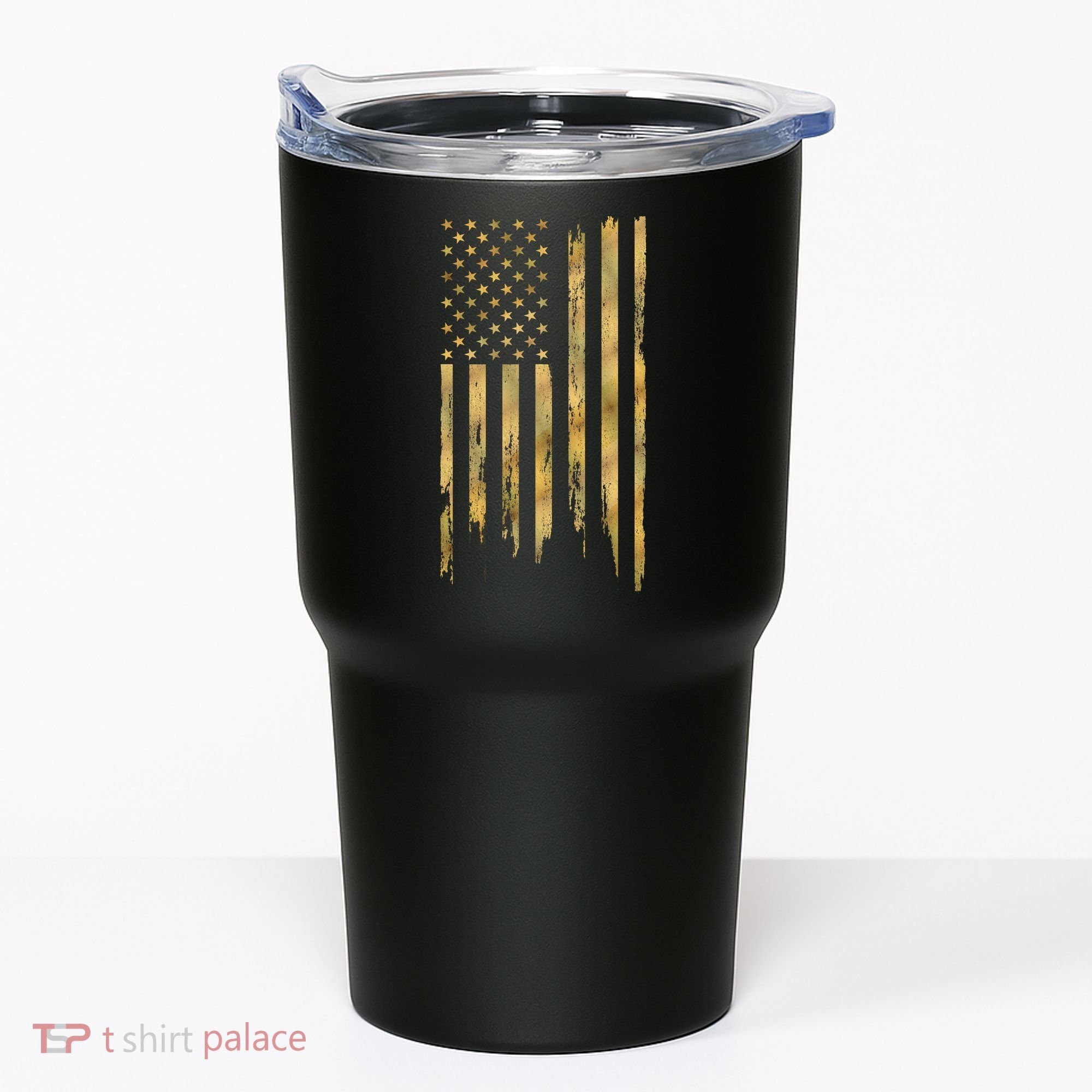 Gold American Flag Limited Addition  Tumbler