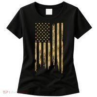 Gold American Flag Limited Addition  Women's T-Shirt thumb 0