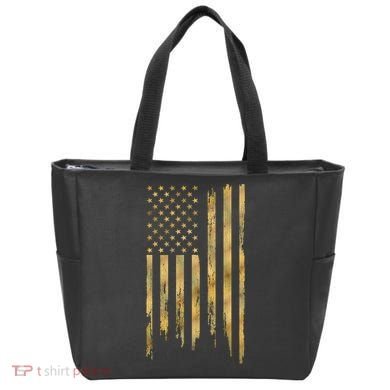 Gold American Flag Limited Addition  Tote Bag