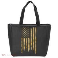 Gold American Flag Limited Addition  Tote Bag thumb 0