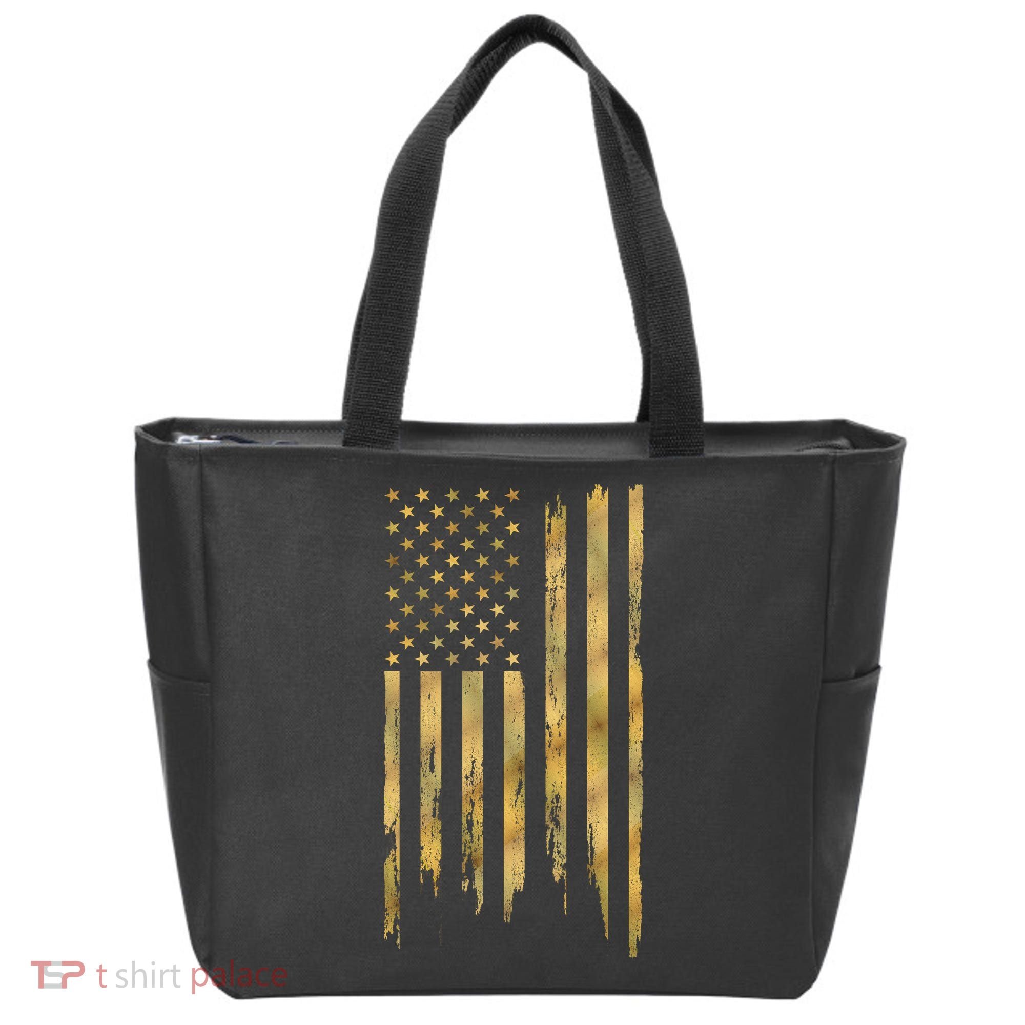 Gold American Flag Limited Addition  Tote Bag