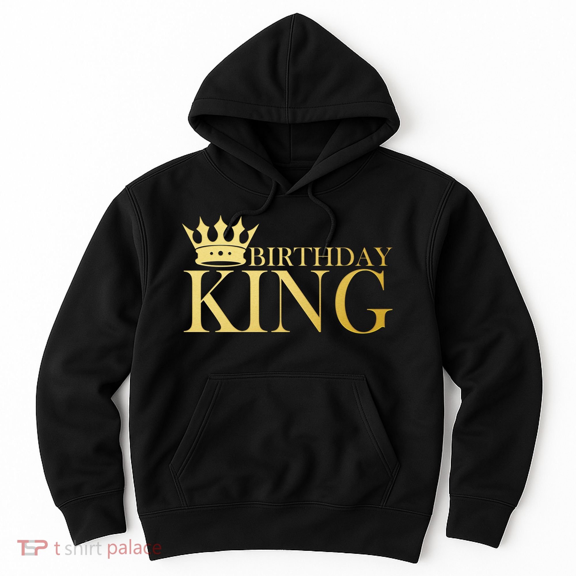 Gold Birthday King Limited Edition  Hoodie