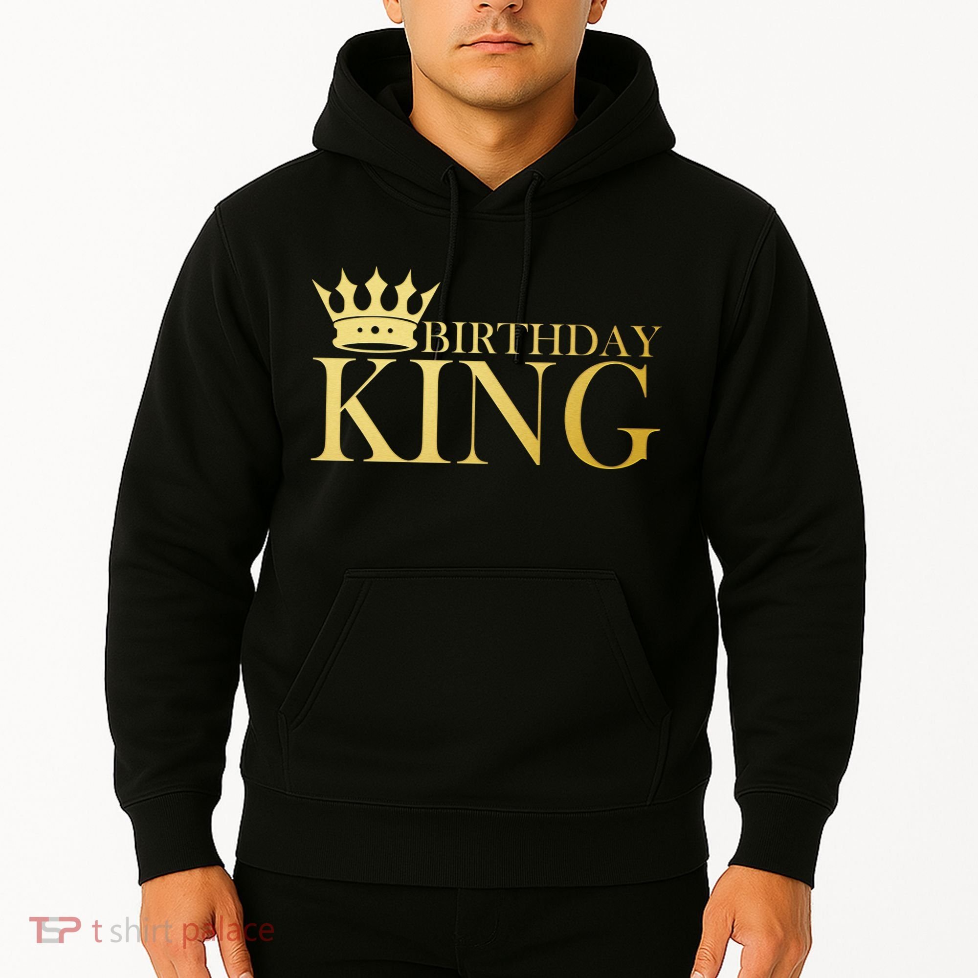 Gold Birthday King Limited Edition  Hoodie