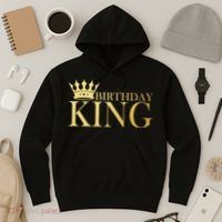 Gold Birthday King Limited Edition  Hoodie thumb 3