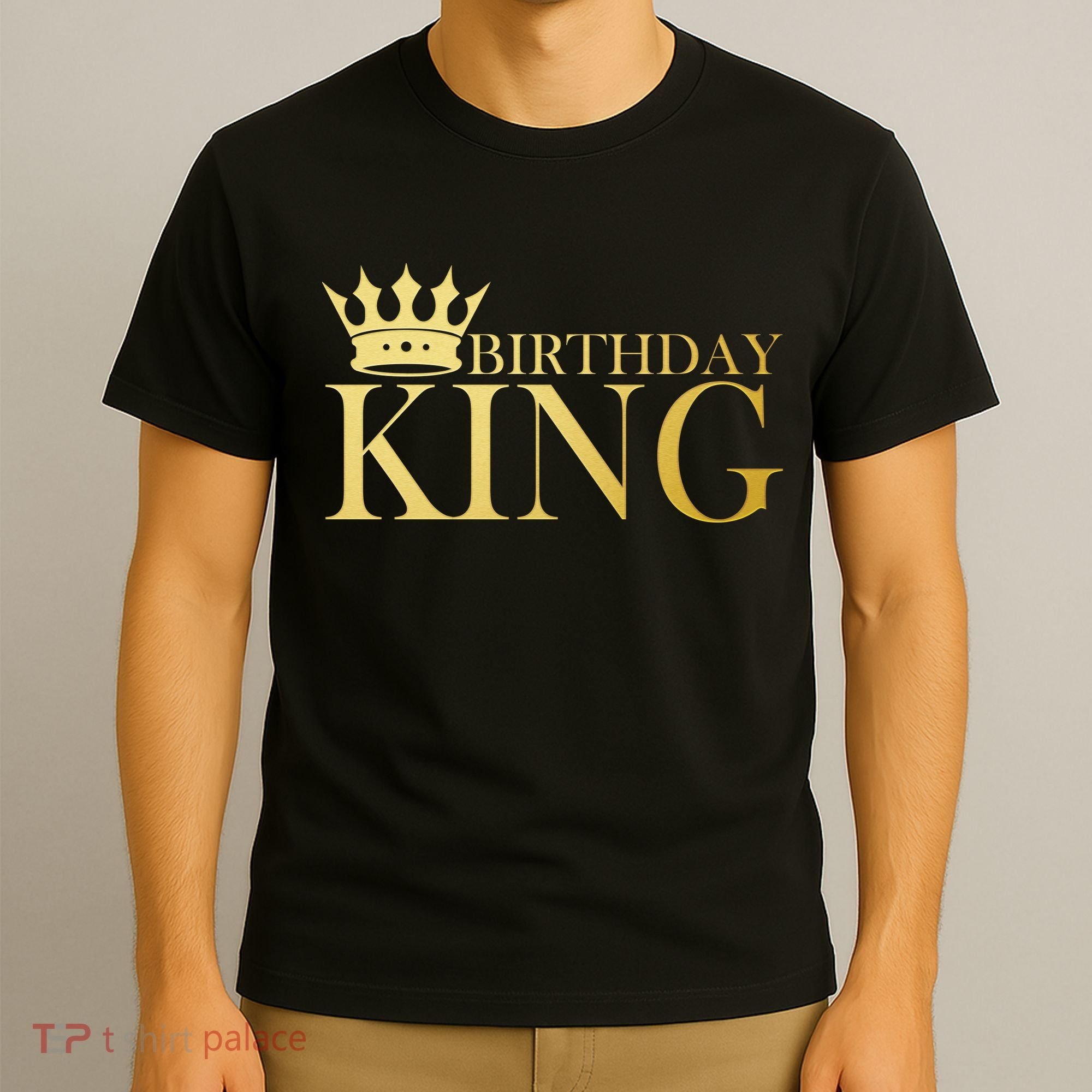 Gold Birthday King Limited Edition  T-Shirt
