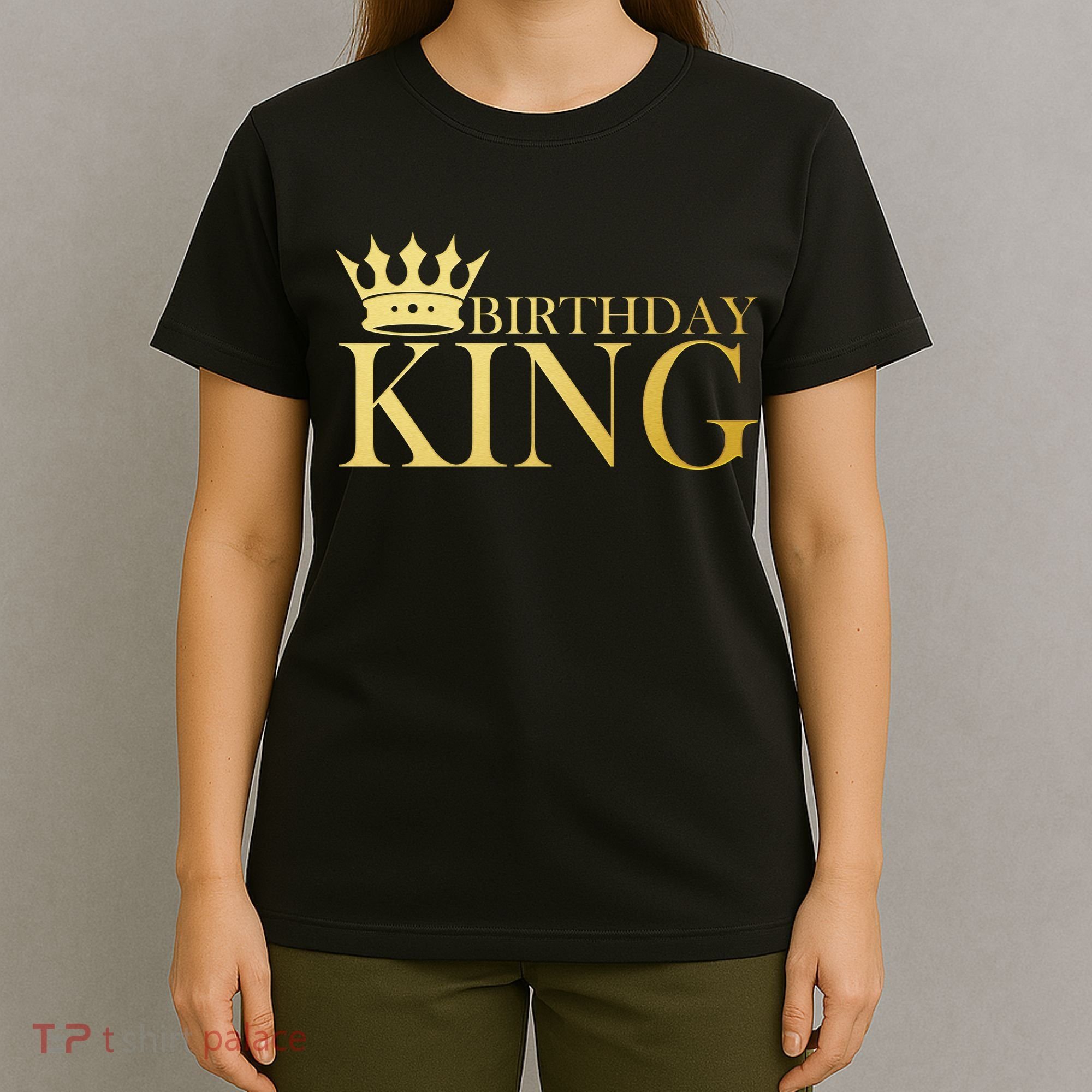 Gold Birthday King Limited Edition  T-Shirt