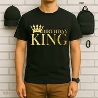 Gold Birthday King Limited Edition  T-Shirt thumb 6