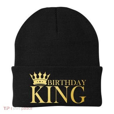 Gold Birthday King Limited Edition  Beanie