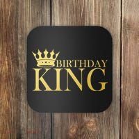 Gold Birthday King Limited Edition  Coaster thumb 0