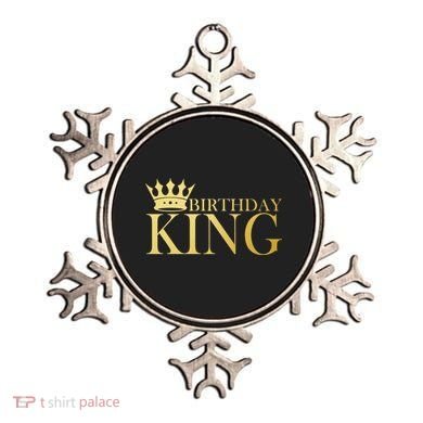 Gold Birthday King Limited Edition  Ornament