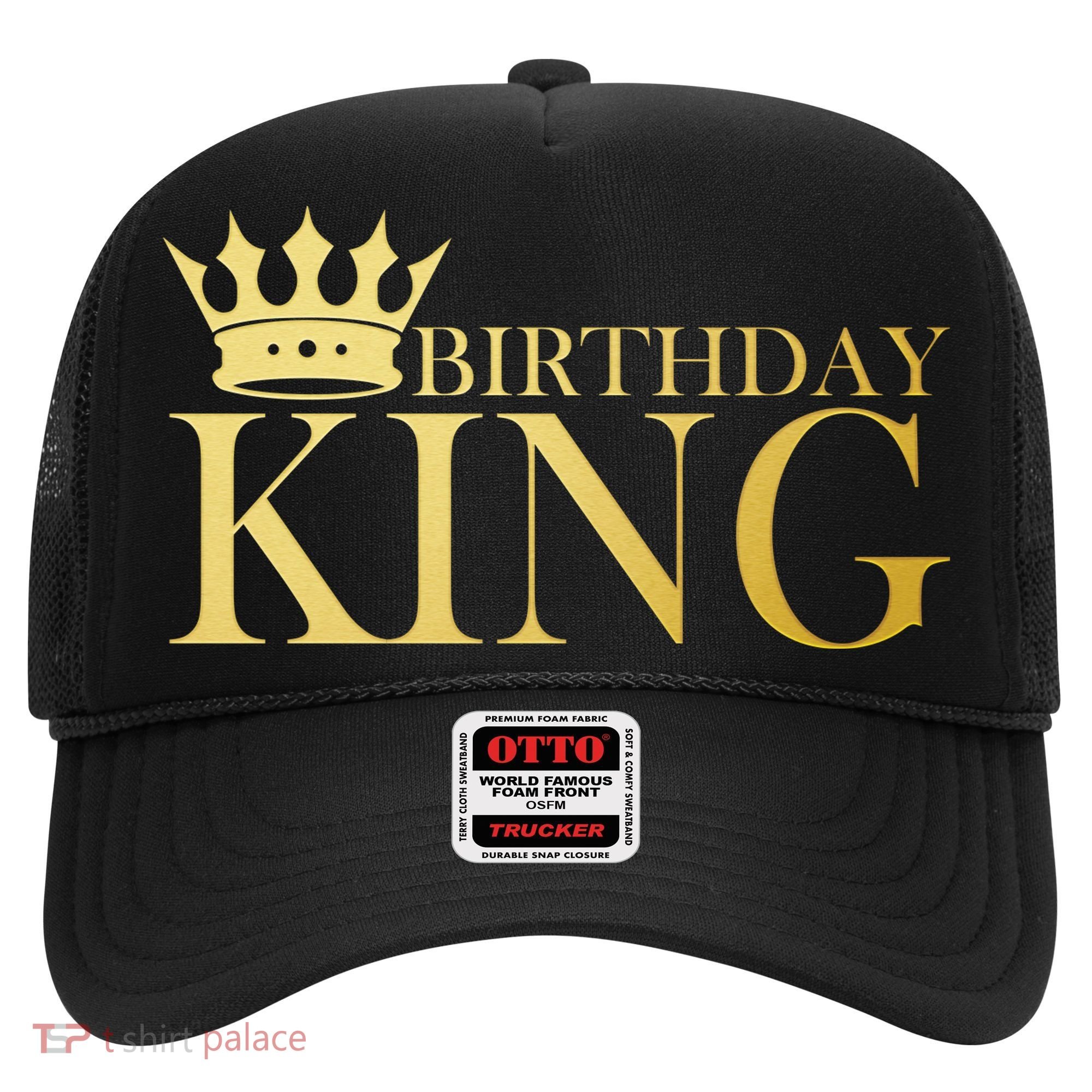 Gold Birthday King Limited Edition  Hat