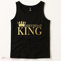 Gold Birthday King Limited Edition  Tank Top thumb 2